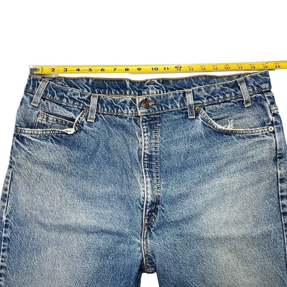 Vintage Levis Jeans Light Wash Orange Tab Straight- NO tag-Measures Men’s 40x28 - Picture 11 of 11